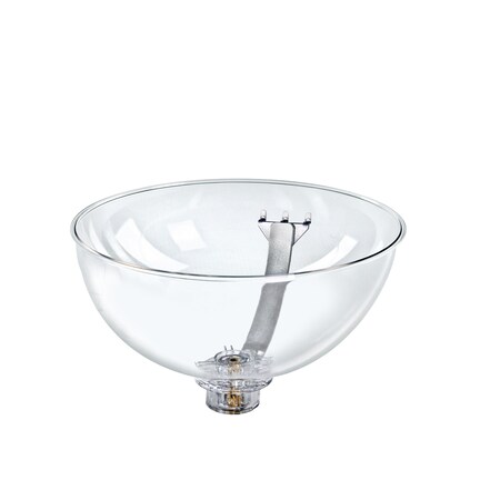 Azar Displays 12" Bowl Display W/ Curved Metal Arm for Pegboard/Slatwall 729912